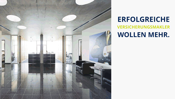 Erfolgreiche Versicherungsmakler wollen mehr