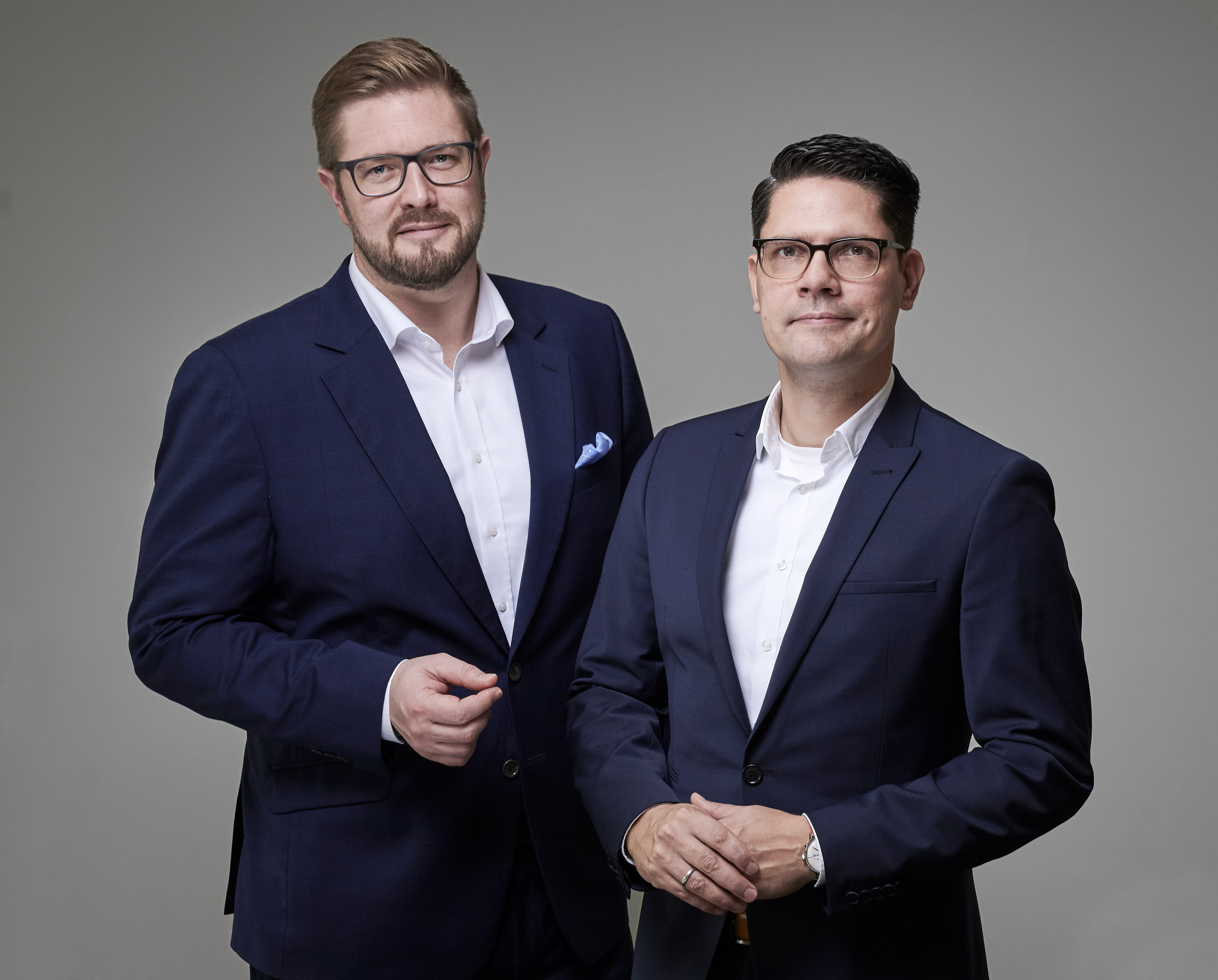 Die zweite Führungsgeneration: Alexander Breuckmann und Timo Dörr.